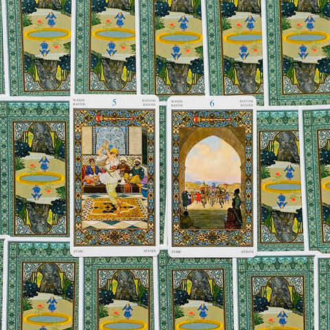 Tarot of the Thousand and One Nights 78 Card Deck by Lo Scarabeo