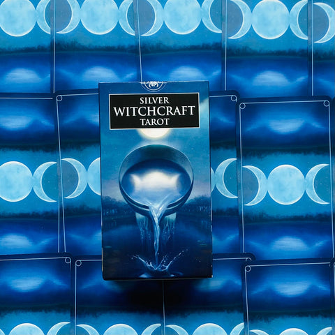 Silver Witchcraft Tarot Deck Cards Esoteric Telling Lo Scarabeo Ex210