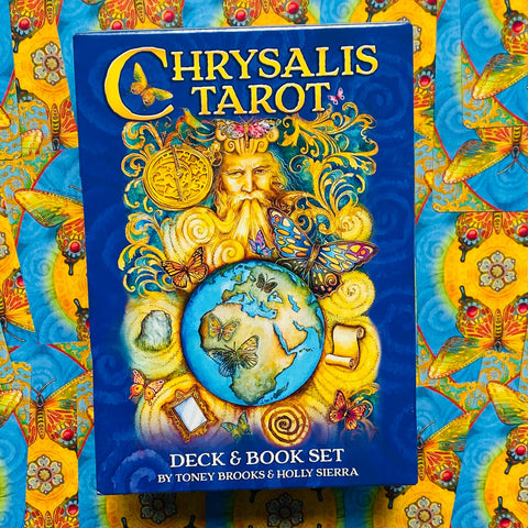 Chrysalis Tarot Cards Deck And Book Set Esoteric Telling US Games Systems Crss99