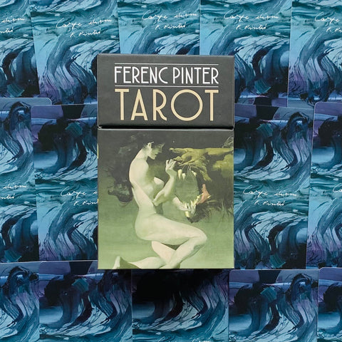 Ferenc Pinter Tarot Deck With Book Cards Lo Scarabeo Esoteric Fortune Future NEW