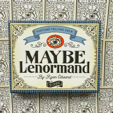 Maybe Lenormand Oracle Deck Cards Ryan Edward Esoteric Telling US Games NEW