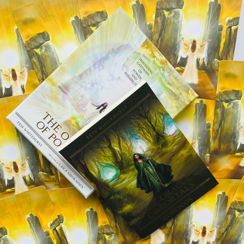 The Oracle Of Portals Cards Deck Blue Angel By Tess Whitehurst Esoteric NEW