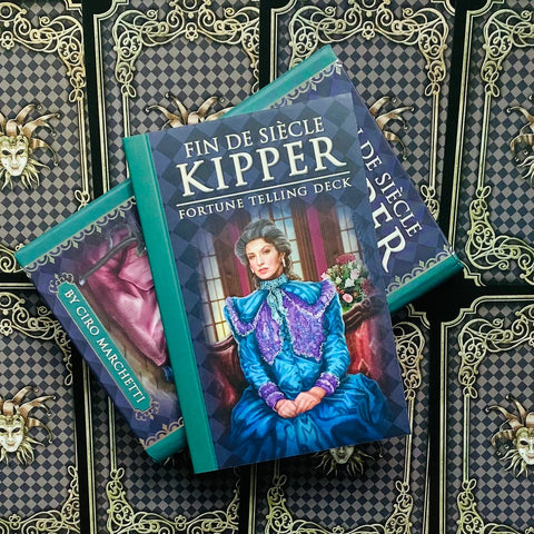 Fin de Siècle Kipper Oracle Deck by Ciro Marchetti, 39 Gilt Cards, US Games