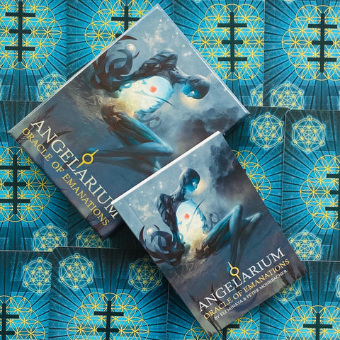 Angelarium Oracle Of Emanations Cards Deck Esoteric Telling Lo Scarabeo NEW