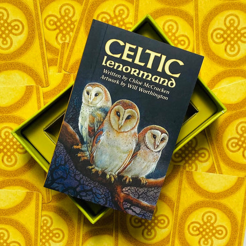Celtic Lenormand Oracle Deck 45 Cards & Guidebook by US Games Systems