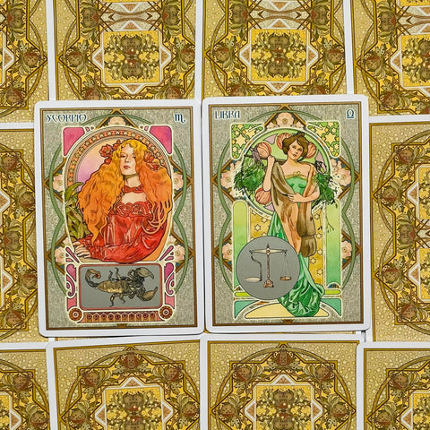 Lo Scarabeo Astrological Oracle Card Deck with Guidebook, 22 Cards
