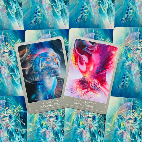 The Empaths Oracle Cards Deck Llewellyn Raven Digitalis Konstantin Bax Mind NEW