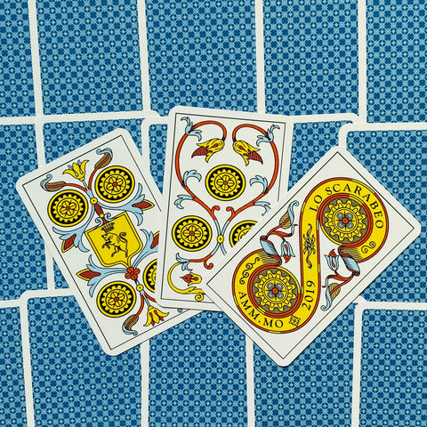Tarot Of Marseille Cards Mini Deck Esoteric Fortune Telling Lo Scarabeo NEW