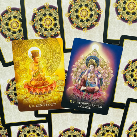 Esoteric Buddhism of Japan 44-Card Oracle Deck Okuda Blue Angel