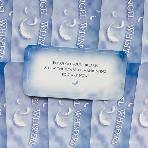 Angel Whispers Affirmation Cards Deck 40 Card Set by U.S. Games Systems