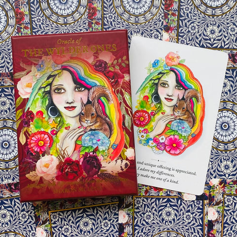 Oracle Of The Wylder Ones Cards Deck Blue Angel By Sharon Mcleod Wylderness NEW