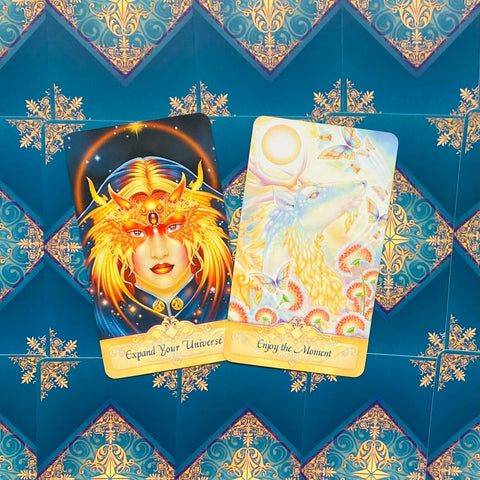 Seeker Oracle Cards Deck by Ravynne Phelan Blue Angel Tarot Divination