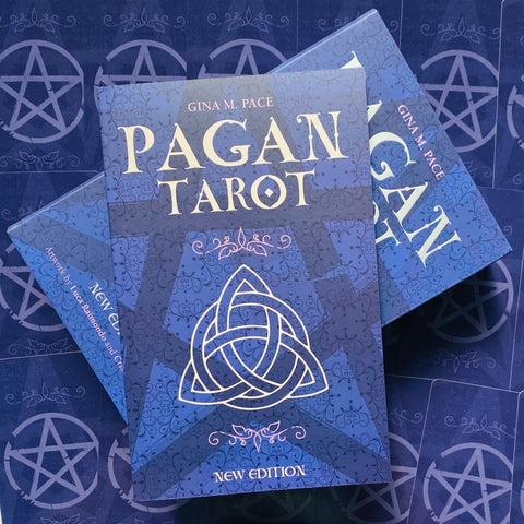 Pagan Tarot Card Deck & Guidebook Set Lo Scarabeo Wiccan 78 Cards