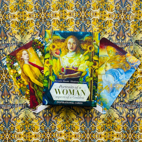 Portraits Of A Woman Aspects Of A Goddess Inspirational Cards Deck Lo Scarabeo