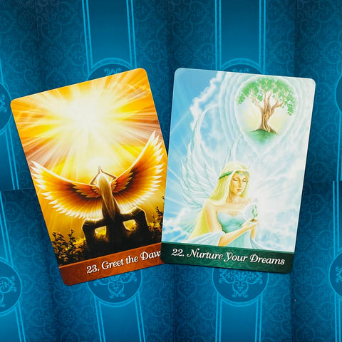 Angel Inspiration Oracle Deck by Kim Dreyer, 44 Cards, US Games Systems