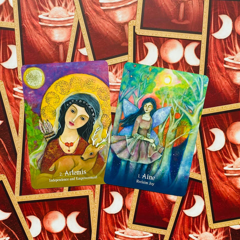 Sacred Mothers & Goddesses Oracle Deck with Guidebook by Blue Angel