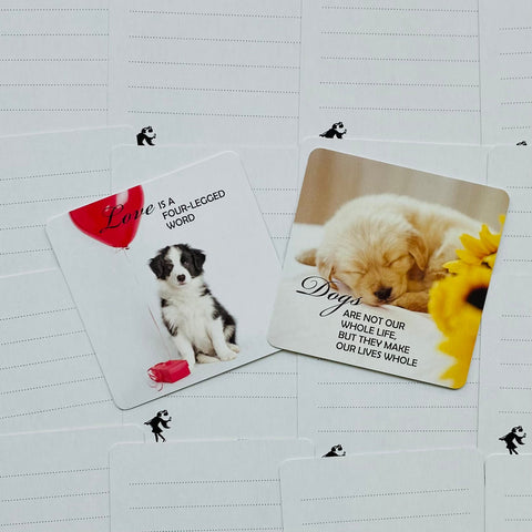 Pup Notes Dog Inspiration Cards Deck by U.S. Games Systems, 60 Cards