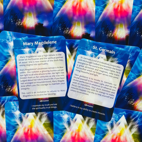 Ascension Cards Deck Findhorn Esoteric Affirmation Cooper Wisdom Light NEW