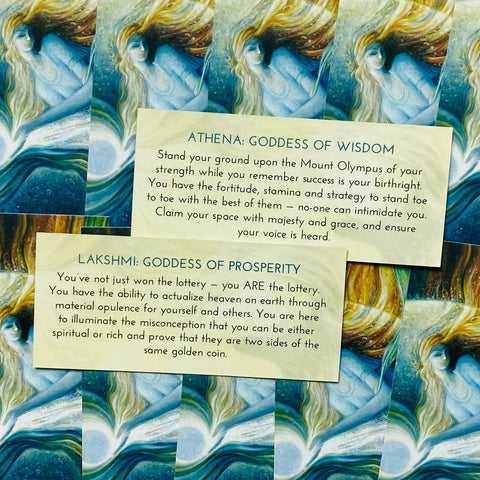Dream Goddess Empowerment Oracle Cards Deck by Kelly Sullivan Walden