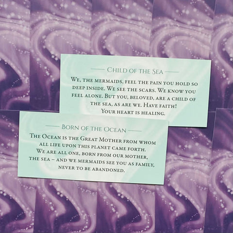 Magickal Messages From The Mermaid Inspiration Cards Deck Blue Angel NEW