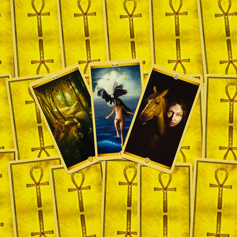 Tarot of the Sacred Feminine 78 Card Deck by Lo Scarabeo