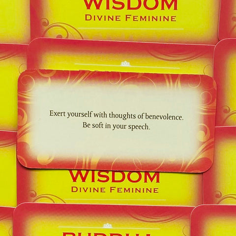 Buddha Wisdom Divine Feminine Oracle Deck 40 Cards by US Games