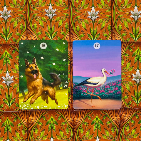 Herbs & Plants Lenormand Oracle Deck by Lo Scarabeo Tarot Cards