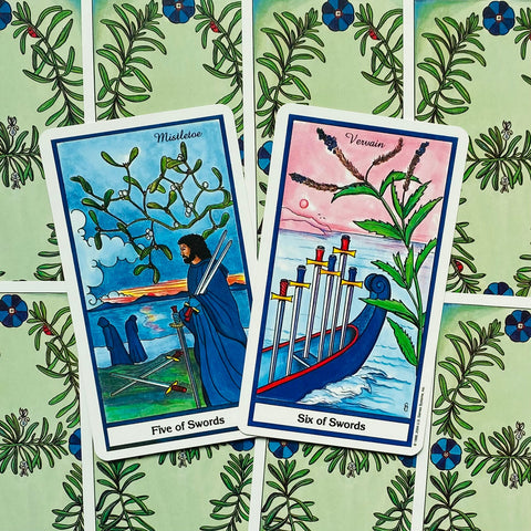 The Herbal Tarot Deck by Michael Tierra Candis Cantin 78 Cards US Games