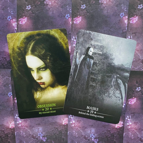 Dark Light Oracle Cards Deck by Alexandra V. Bach & Carole, US Games