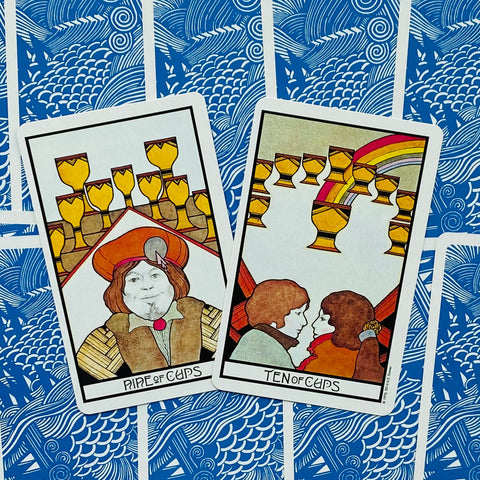 Aquarian Tarot Deck in Collectible Tin by US Games Systems, 78 Cards