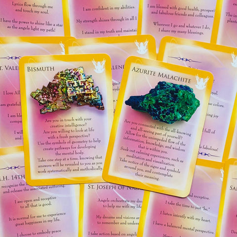 Masters Mystics Saints & Gemstone Guardians Cards Deck Findhorn Esoteric With Bag