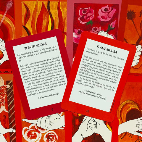 Mudras For Body, Mind & Spirit Cards Deck Esoteric Gertrud Hirschi Agm NEW