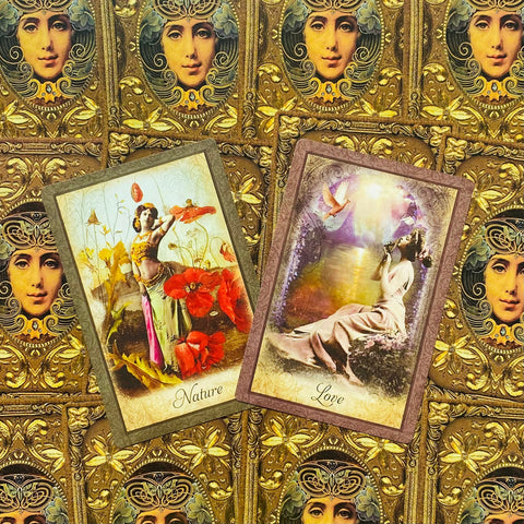 Vintage Wisdom Oracle Cards Deck with Guidebook by US Games Systems