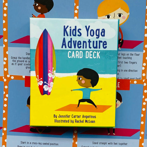 Kids Yoga Adventure Cards Deck Imaginary India Zoo US Games Systems Yka46