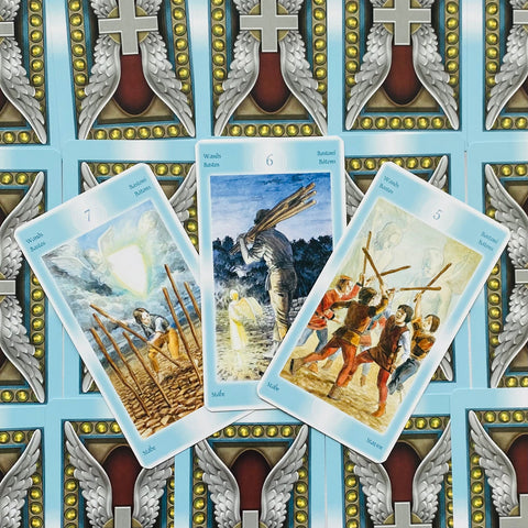 Tarot Of The Angels Deck Cards Esoteric Fortune Telling Lo Scarabeo NEW