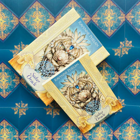 Seeker Oracle Cards Deck by Ravynne Phelan Blue Angel Tarot Divination
