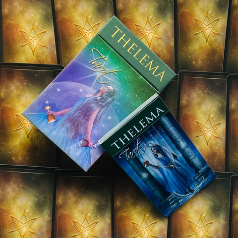 Thelema Tarot Deck Cards Lechner Lo Scarabeo Esoteric Fortune Telling NEW