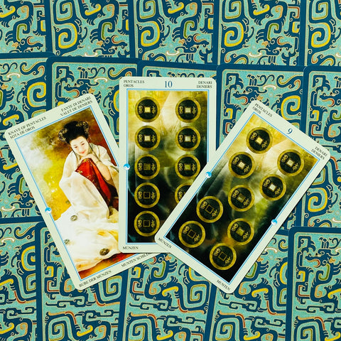 China Tarot Deck by Lo Scarabeo 78 Cards with Guidebook Divination