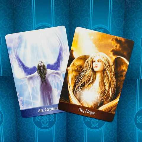 Angel Inspiration Deck Cards Esoteric Telling Kim Dreyer US Games Systems Ai44