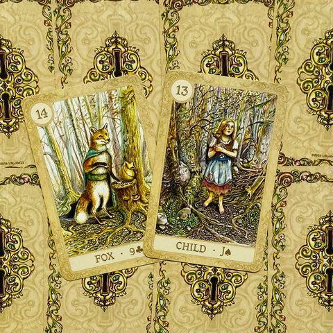 Fairy Tale Lenormand Tarot Deck by Lisa Hunt & Arwen Lynch US Games