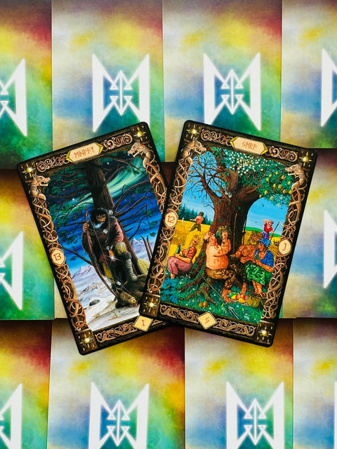 Power Of The Runes Cards Deck Esoteric Telling US Games Systems