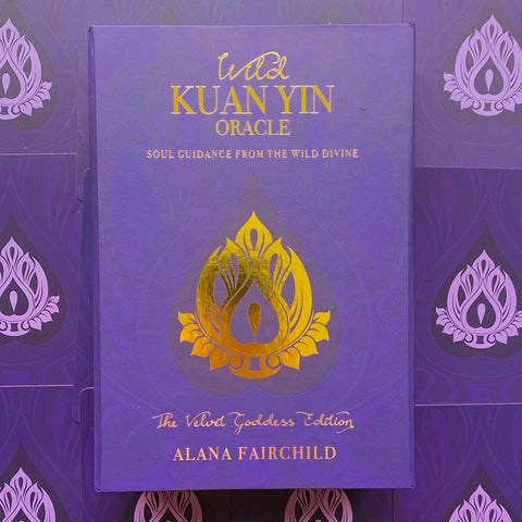 Wild Kuan Yin Oracle Cards Deck The Velvet Goddess Edition Blue Angel NEW