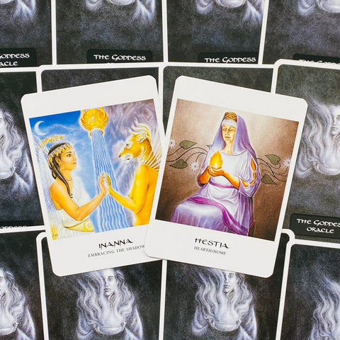 The Goddess Oracle Cards Deck & Guidebook Set by US Games Systems
