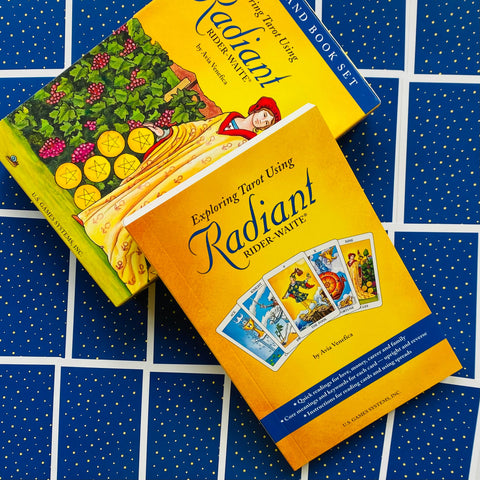 Exploring Tarot Radiant Rider-Waite Deck & Guidebook Set by US Games