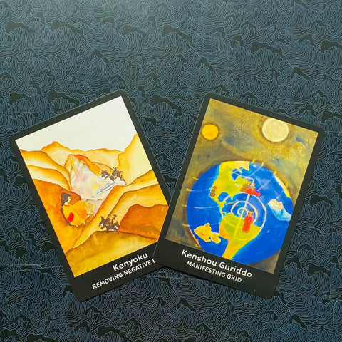 Reiki Oracle Cards Deck & Guidebook 33 Cards Multilingual US Games