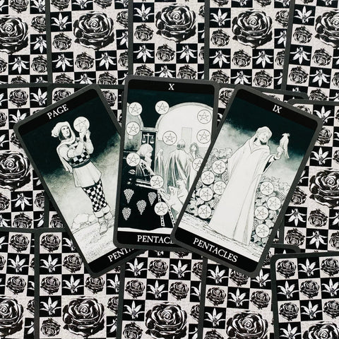 Dark Side of Tarot 78-Card Deck Lo Scarabeo by Corrado Roi Sasha Graham