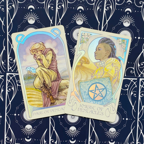 Ethereal Visions Tarot Luna Edition Deck by Matt Hughes w/ Guidebook