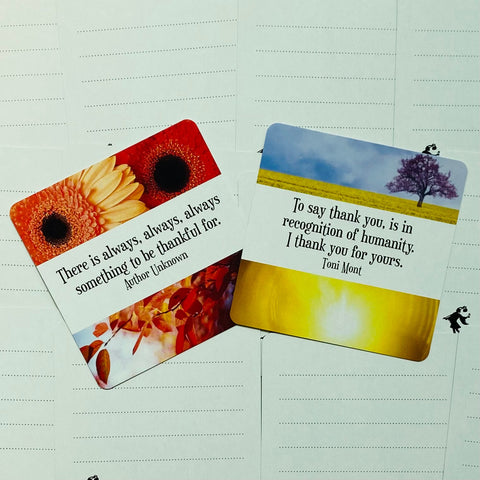 Thank You Notes Inspiration Cards Deck Esoteric Telling US Games Systems NEW