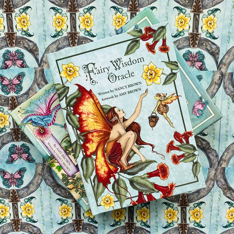 Fairy Wisdom Oracle Card Deck & Guide Book Set by Amy Brown US Games