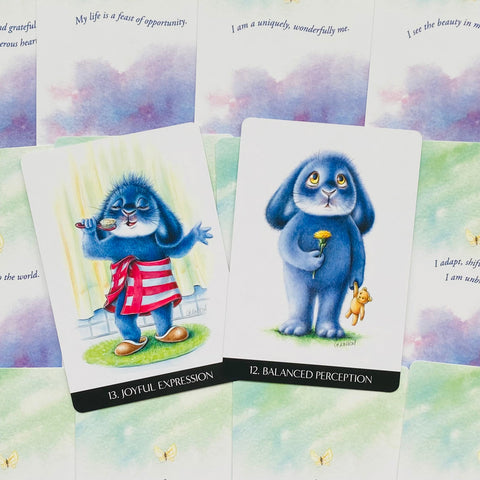 Inner Child Oracle Cards Deck by Teresa Salerno Blue Angel 46 Cards Set